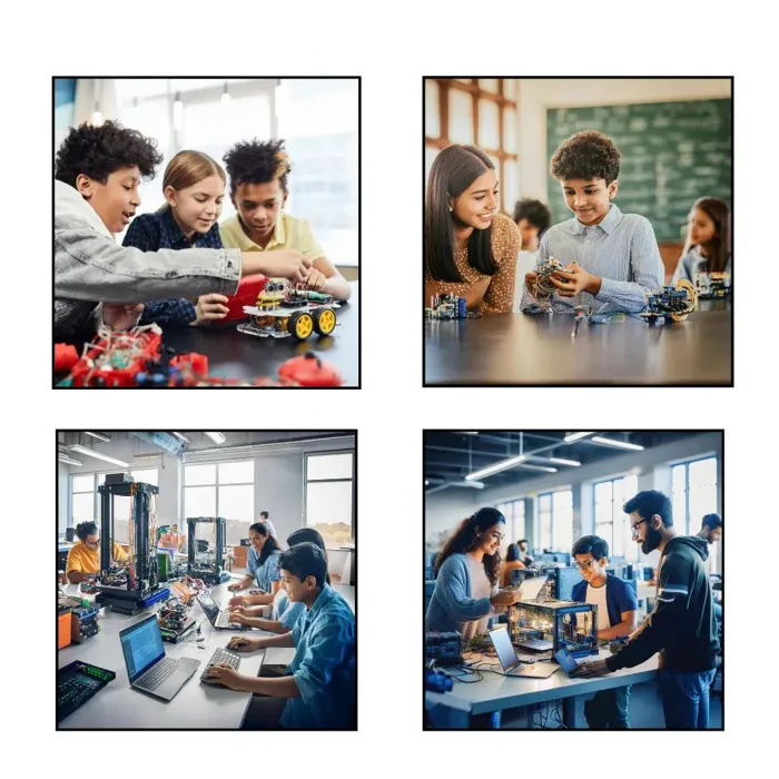 STEM/ Robotics Lab set up Kit for School-Hands-on Learning, Problem Solving, Creativity, Robotics, Programming