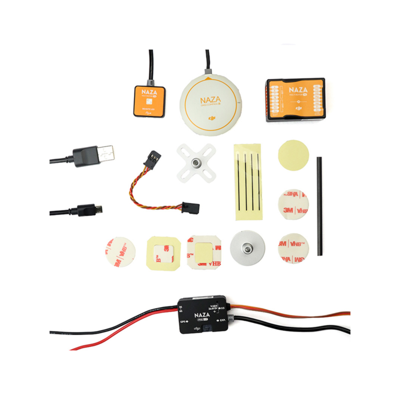 Original DJI NAZA M V2 Flight Controller With GPS & PMU V2 for Multirotor Quadcopter