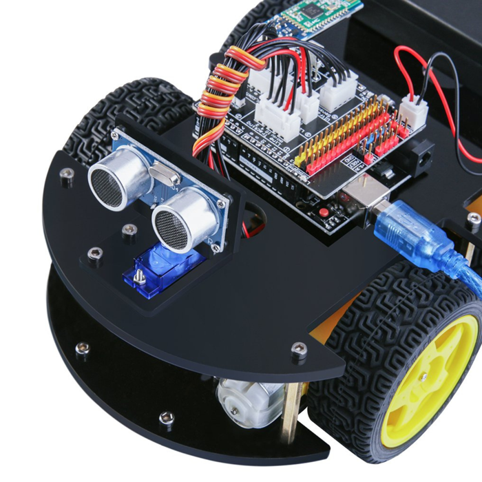 Elegoo Smart Robot Car Kit V3.0 with UNO R3, Bluetooth & Sensors - DIY Arduino Robotics Project