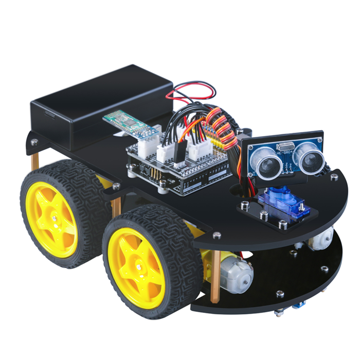 Elegoo Smart Robot Car Kit V3.0 with UNO R3, Bluetooth & Sensors - DIY Arduino Robotics Project