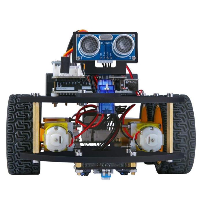 Elegoo Smart Robot Car Kit V3.0 with UNO R3, Bluetooth & Sensors - DIY Arduino Robotics Project
