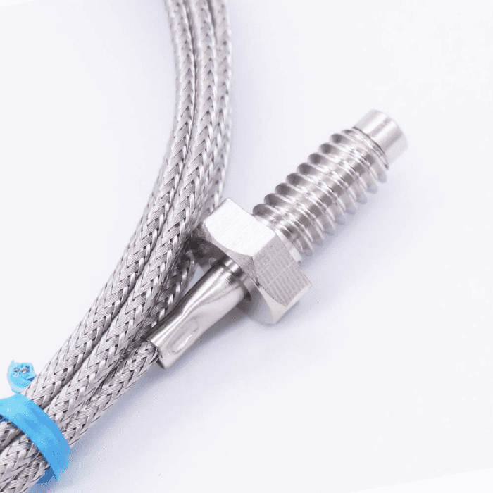 PT100 M6 Screw Probe Thermocouple Temperature Sensor (1 Meter)
