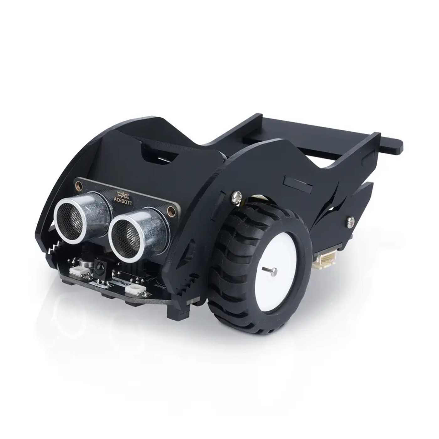 ACEBOTT QE028 SharkBot Smart Car Kit Compatible with Arduino, Python, & ACECode