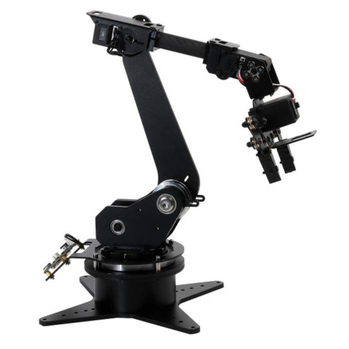 Waveshare 5-DOF High-Torque Serial Bus Servo Desktop Robotic Arm Kit based on ESP32