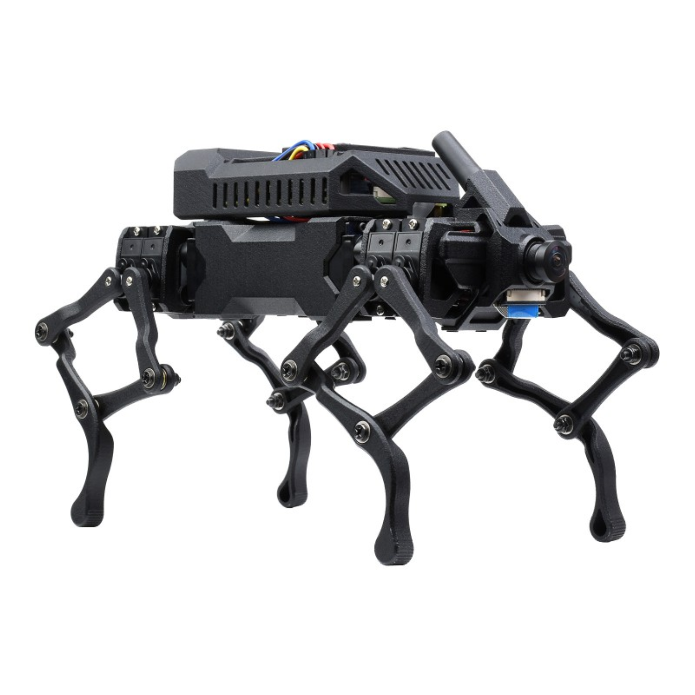 Waveshare WAVEGO EX 12-DOF Bionic Quadruped Robot Dog Powered by ESP32 & Raspberry Pi 4B 4GB