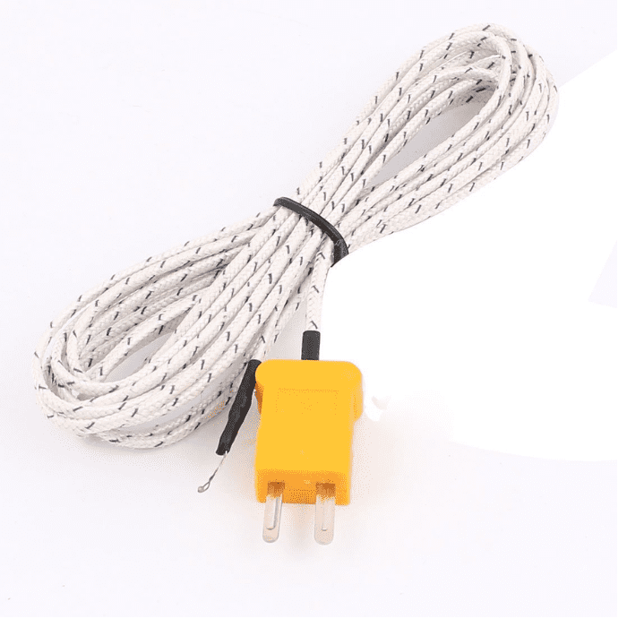 Surface Thermocouple K Type High Temperature Resistance Probe (1 Meter)