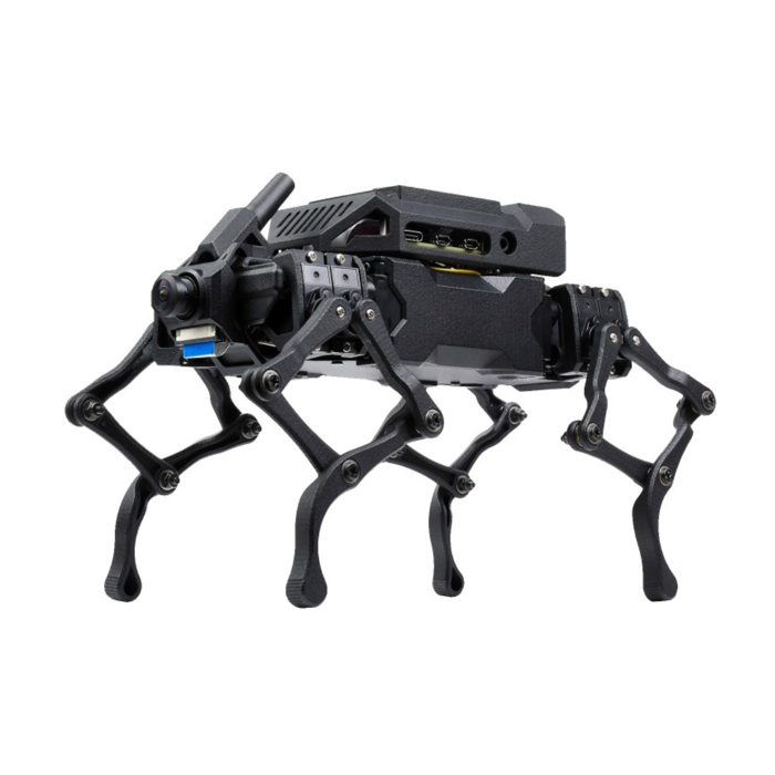 Waveshare 12-DOF Bionic Quadruped Robot Dog Powered by ESP32 & Raspberry Pi 4B - WAVEGO PI4 KIT