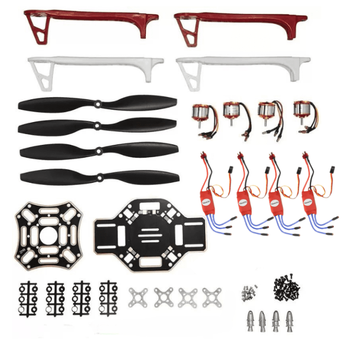 Iotcart F450 Quadcopter Frame Kit with A2212 KV1000 Motor & 4x30A ESC - Best Price in India