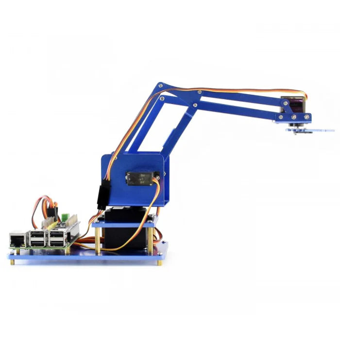 Waveshare 4-DOF Metal Robot Arm Kit for Raspberry Pi - Bluetooth/Wi-Fi Control