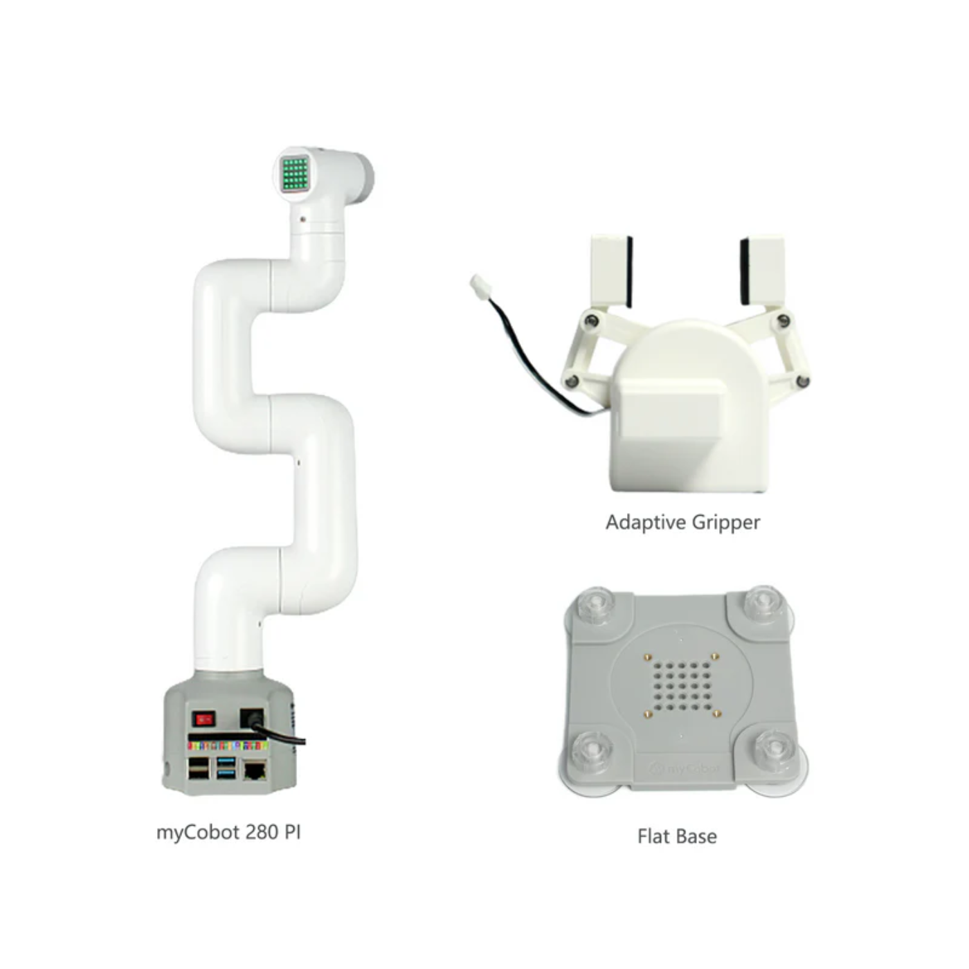 MyCobot 280 Raspberry Pi 2023 All-in-one Suite – 6 DOF Collaborative Robotic Arm ( Raspberry Pi Version)