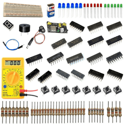 Iotcart Advanced Digital Electronics Kit - 7-Segment, Counters, Flip Flops for Learning