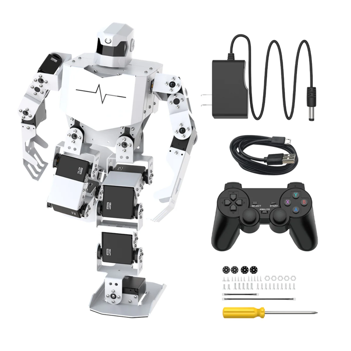 Hiwonder H5S 16DOF Humanoid Robot with IMU & MP3 - Singing & Dancing Robot