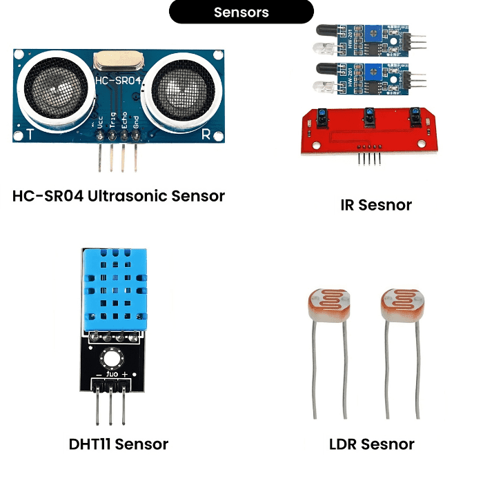 Iotcart SES-P-728 IoT & DIY Smart Car Starter Kit - Arduino Compatible Robotic Kit