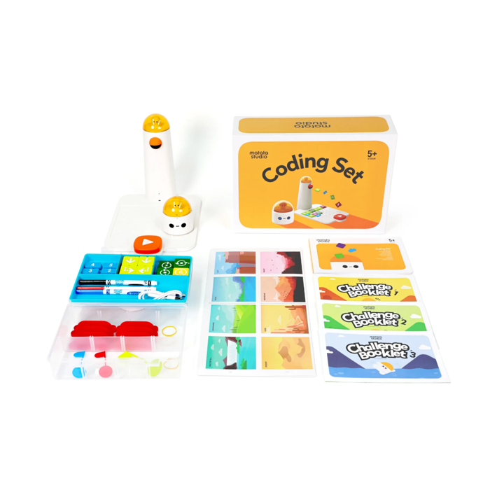 Matatastudio SES-P-739 Coding Robot Kit for Kids 4-9 - STEM Learning Toy