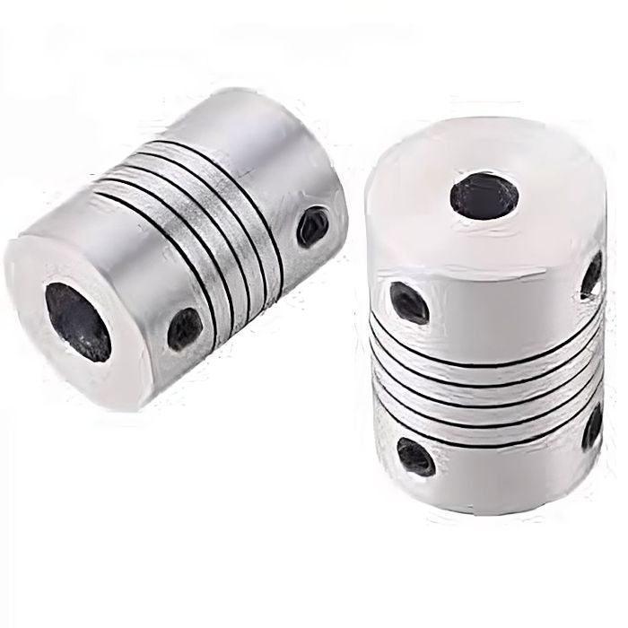 Iotcart SES-P-74 5mm to 8mm Flexible Coupling for Stepper Motors - CNC & 3D Printer Use