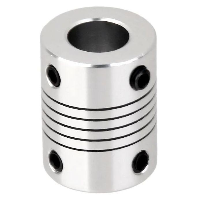 Iotcart SES-P-74 5mm to 8mm Flexible Coupling for Stepper Motors - CNC & 3D Printer Use