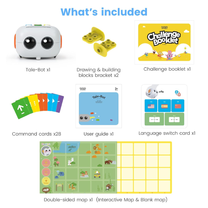 MatataStudio Talebot Coding Robot Kit for Kids 3-6 - Buy STEM Toy in India