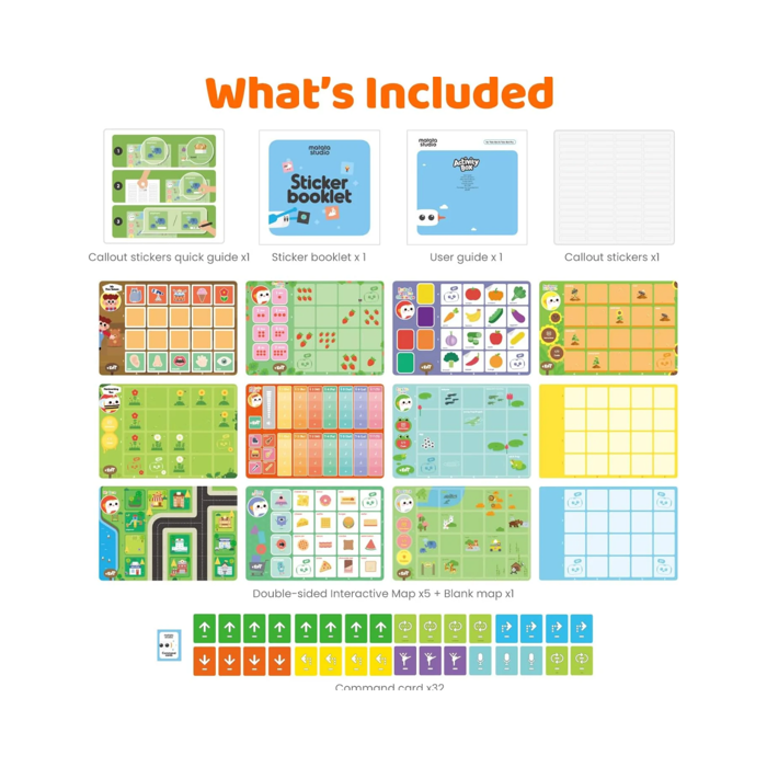 MatataStudio SES-P-748 Activity Box Add-on Pack for Tale-Bot Robot - STEM Coding Kit for Kids