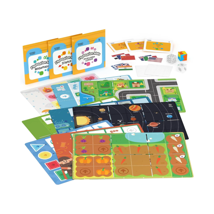 MatataStudio Exploration Maps for Tale-Bot & Coding Set Series - Interactive STEM Learning Kit