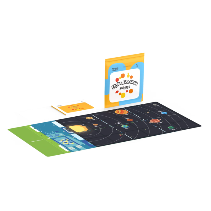 MatataStudio Exploration Maps for Tale-Bot & Coding Set Series - Interactive STEM Learning Kit