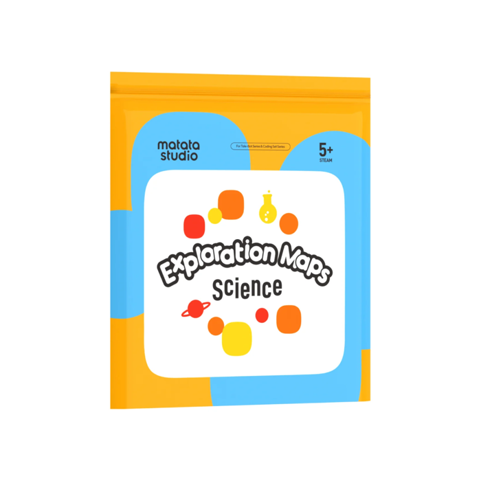 MatataStudio Exploration Maps for Tale-Bot & Coding Set Series - Interactive STEM Learning Kit