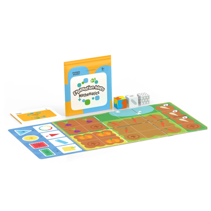 MatataStudio Exploration Maps for Tale-Bot & Coding Set Series - Interactive STEM Learning Kit