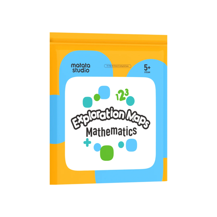 MatataStudio Exploration Maps for Tale-Bot & Coding Set Series - Interactive STEM Learning Kit