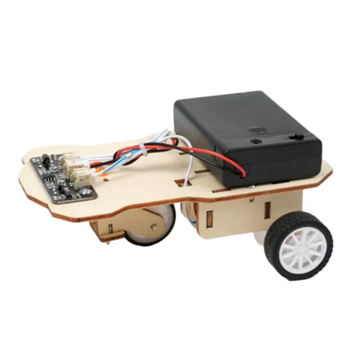 Wooden Educational Puzzle Tracking DIY Car Kit for Kids