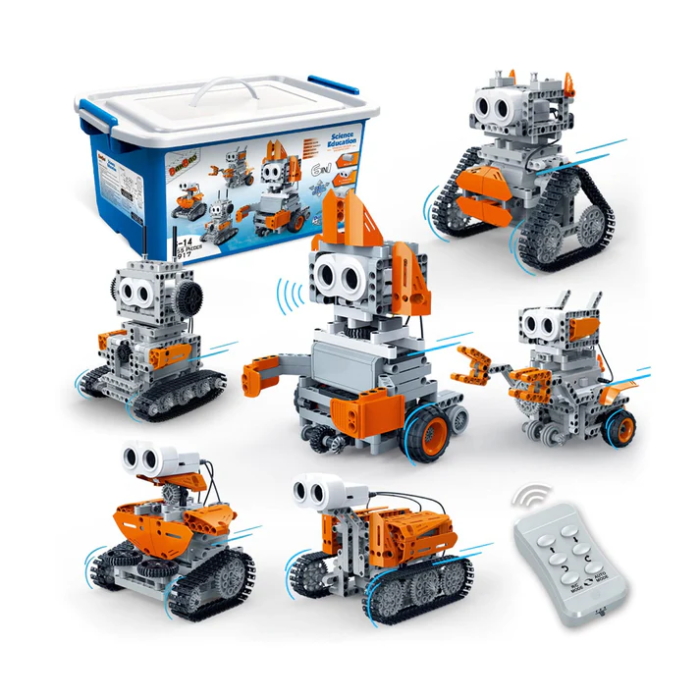 BanBao 6 in 1 Ultrasonic Wave Obstacle Avoidance Building Blocks - Stem Robotics kits for Kids
