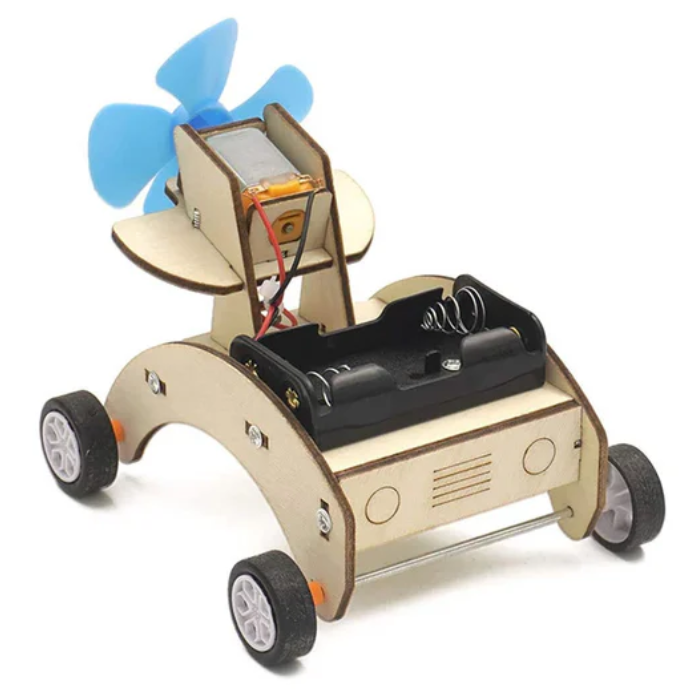 DIY Windmill Car Kit – Educational Puzzle STEM Toy for Kids