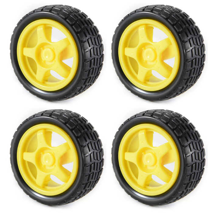 4WD Four Wheel Drive Kit - A Smart Robot Car with Acrylic Chassis