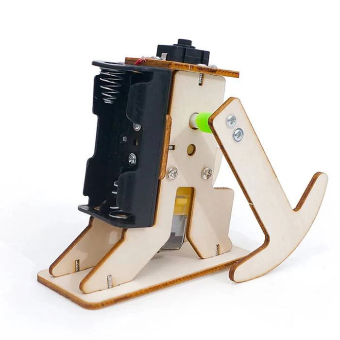 DIY Wooden Walking Robot Experimental Stem Kit Toy