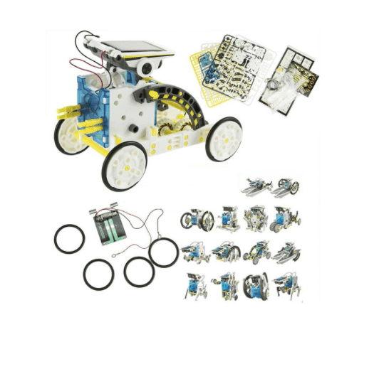 Iotcart SES-P-796 14-in-1 Solar Robot Kit - STEM Learning Toy for Kids