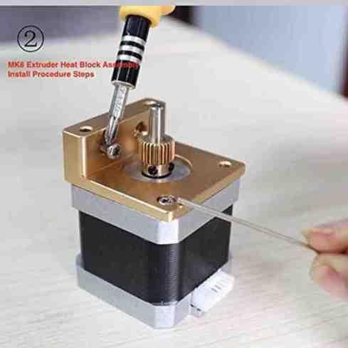 MK8 Extruder DIY Kit for 3D Printer