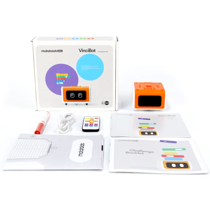 Matatalab VinciBot Coding Robot for Kids 8+, STEM Educational Toy - Learn Scratch & Python Programming