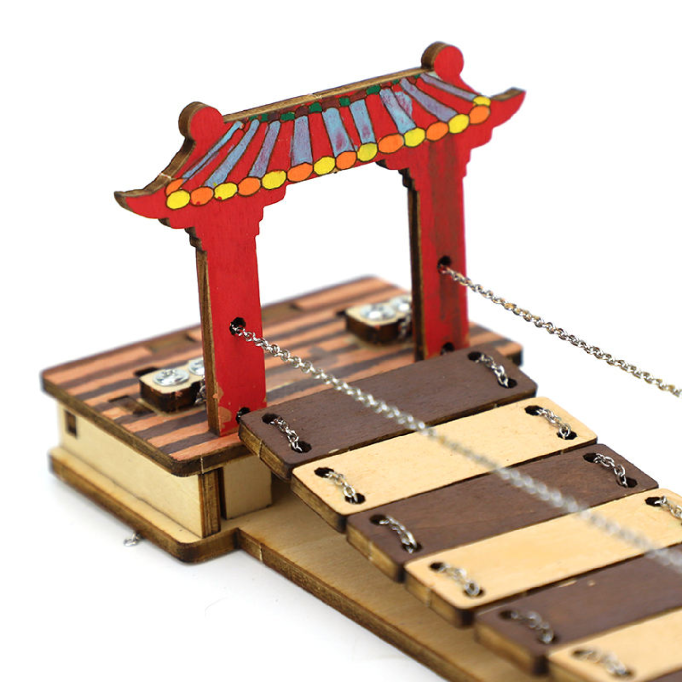 Pludo Tension Tech DIY Science Kit – Learn Force & Tension Through Bridge Building for Ages 8–11 | Grade 3–5