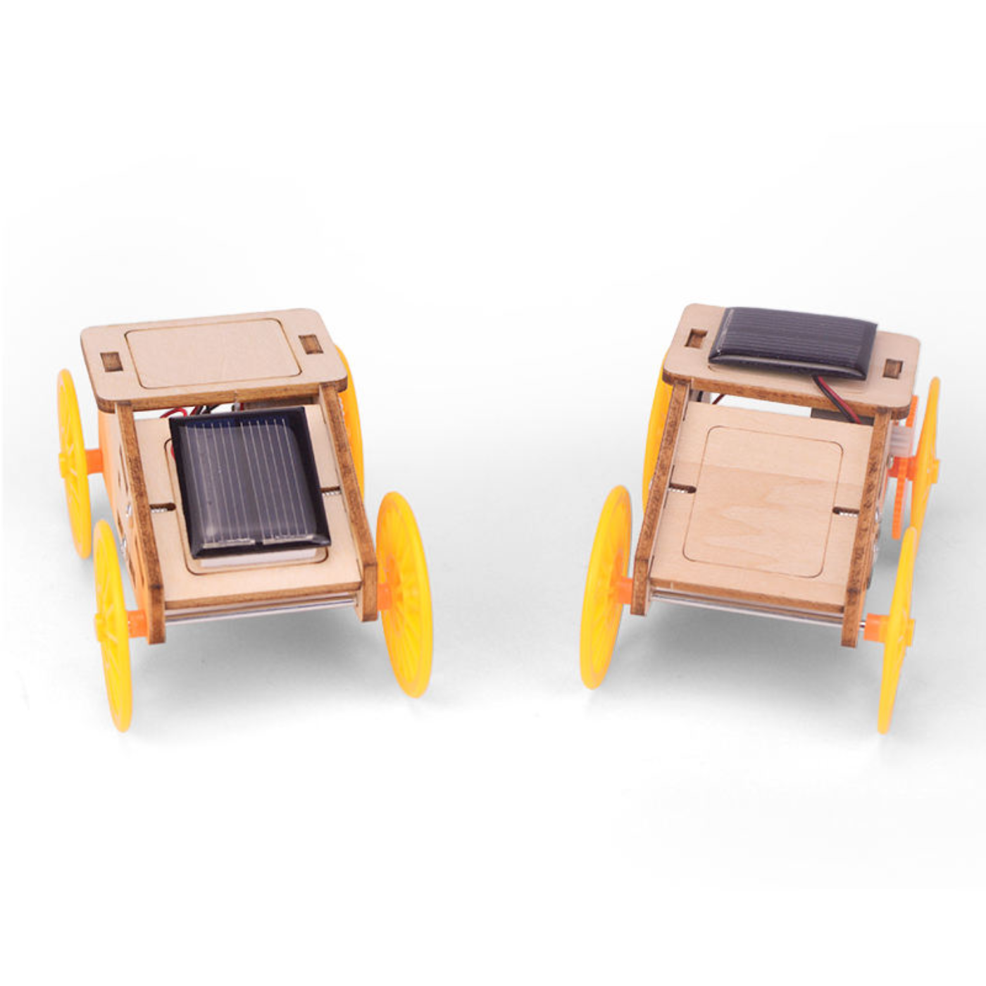 Pludo Solar Racer Science Toy DIY Kit – Build a Wooden Solar Car for Ages 8–11 | Grade 3–5