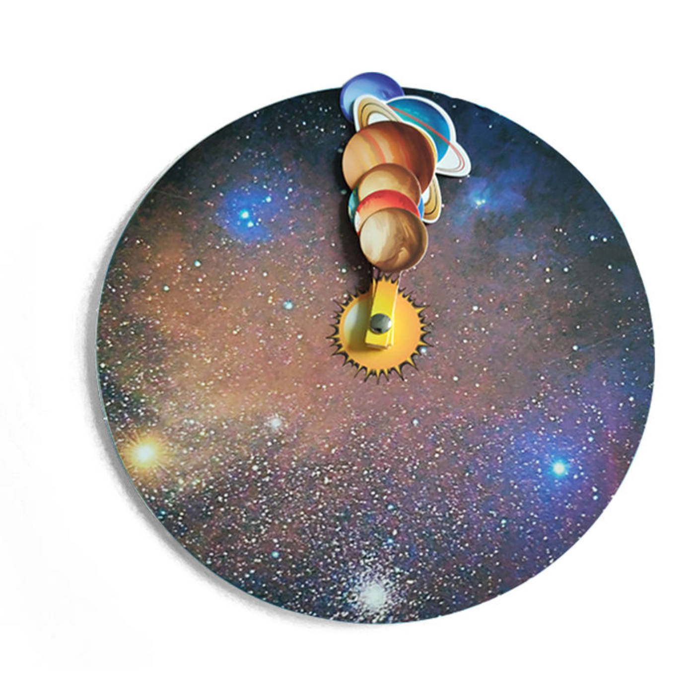 Pludo Spin & Orbit STEM Kit - DIY Science Toy for Kids 8-11 | Grade 3-5 Solar System Activity Model