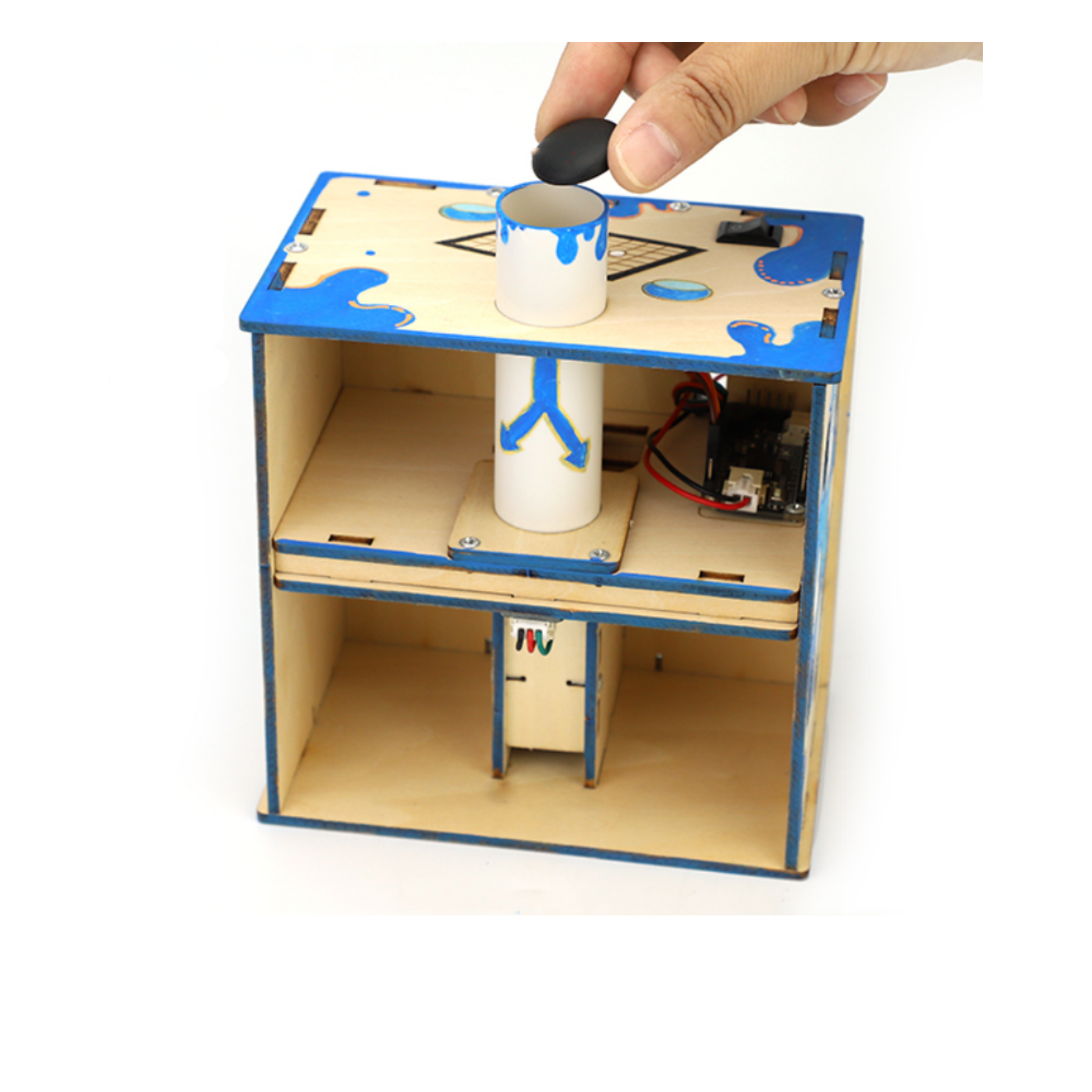 Pludo DIY Kids Learning Toy – Light Sensing Auto Sorter STEM Kit for Ages 8–11 (Grade 3–5)