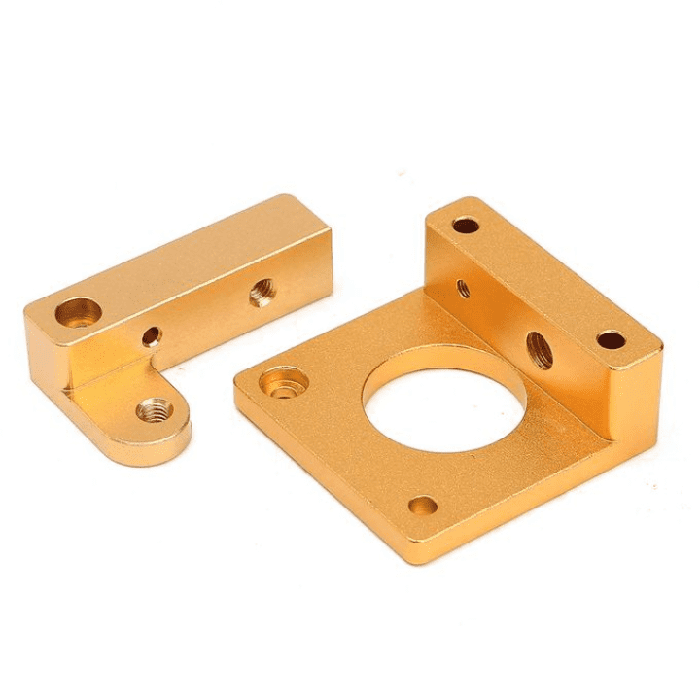 Short Handle MK8 Extruder Aluminum Alloy Block for 3D Printer - Right Short