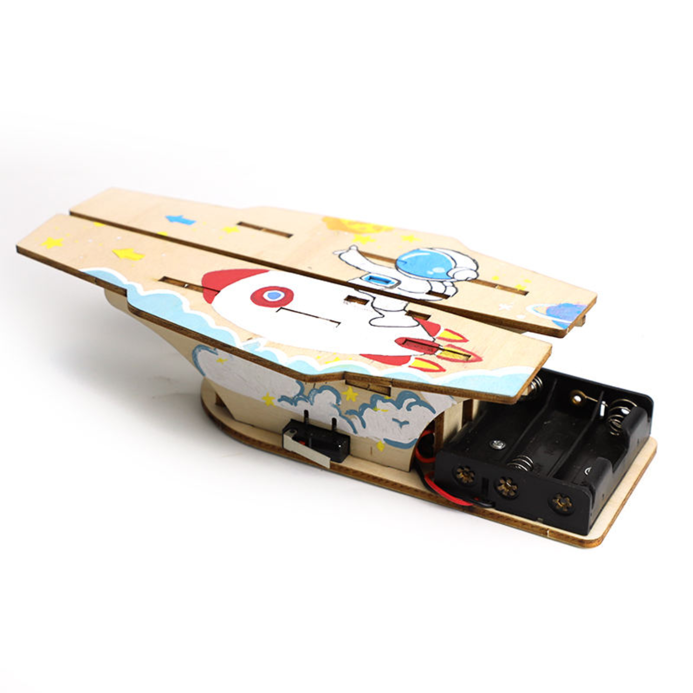 Pludo STEM DIY Science Experiment Kit – Friction Force Fun Carrier Catapult for Kids (11–14 Yrs) | Grade 6–8 Physics Learning Toy