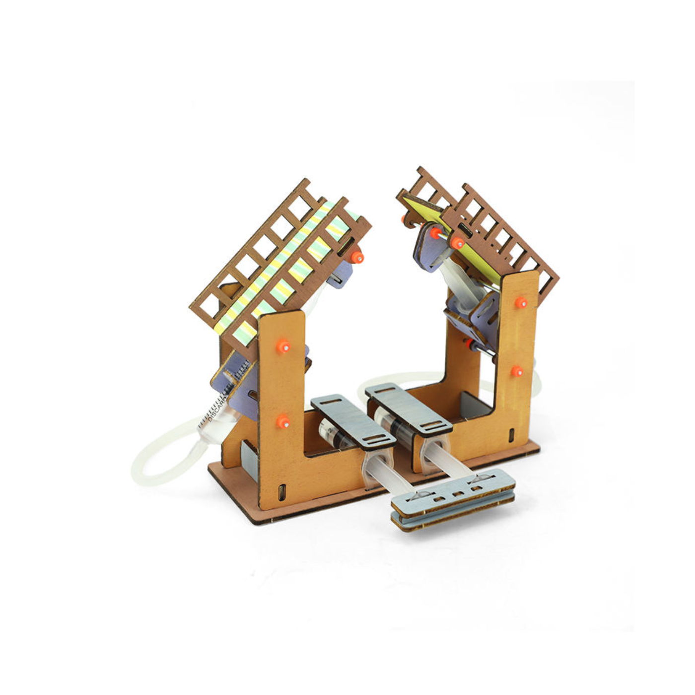 Pludo Hydraulic Movable Bridge STEM Kit – DIY Kids Learning Toy for Ages 11–14 | Grade 6–8 Hands-on Science Project