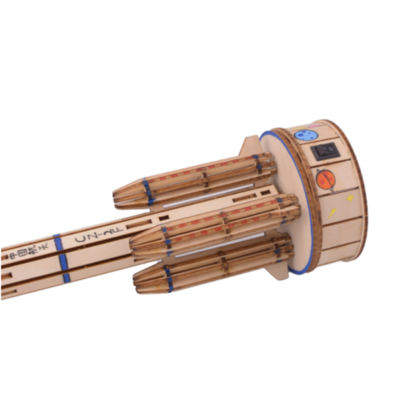 Pludo STEM Kit Mission to Orbit – DIY Educational Toy for Kids 11–14 | Grade 6–8 Rocket Model