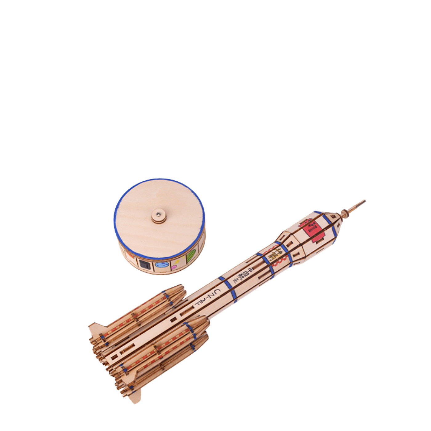 Pludo STEM Kit Mission to Orbit – DIY Educational Toy for Kids 11–14 | Grade 6–8 Rocket Model