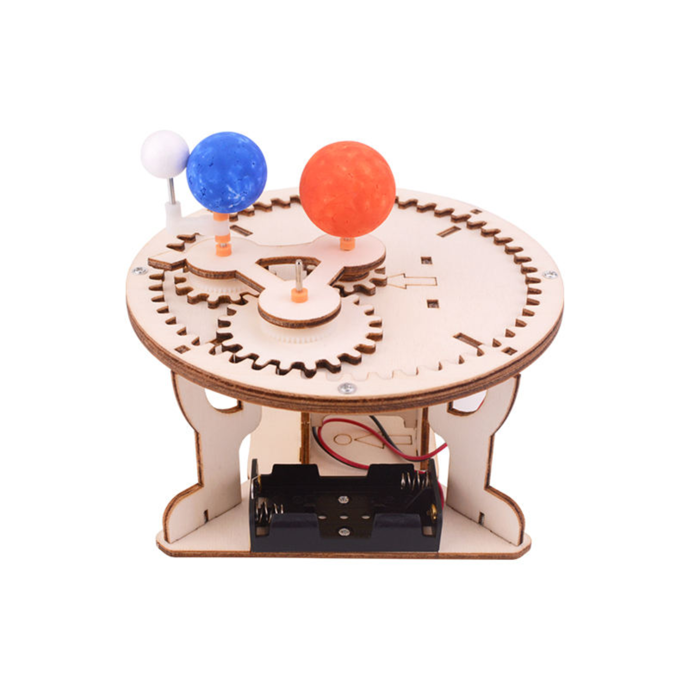 Pludo Orbit Master - DIY Science Experiment Kit for Kids 11–14 | Electric Sun-Earth-Moon STEM Toy (Grade 6–8)