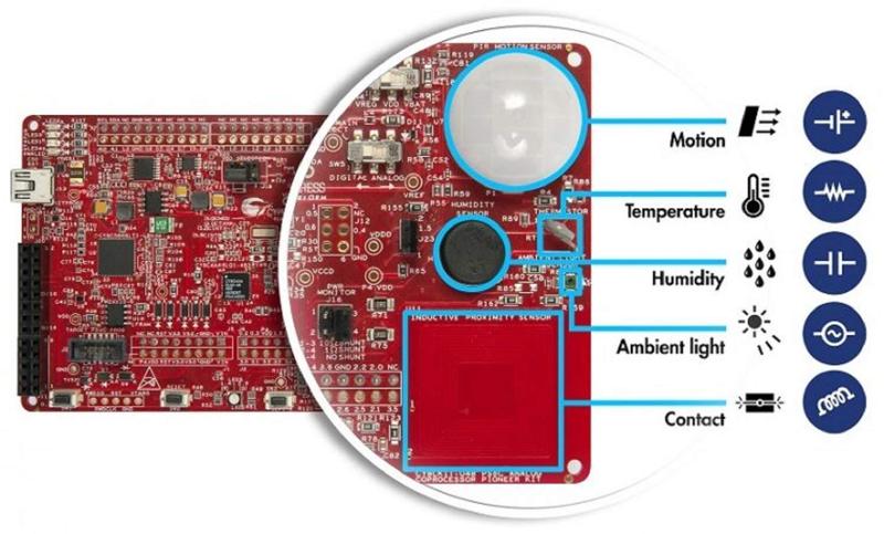 Cypress CY8CKIT-048 Analog Coprocessor Pioneer Kit - Arduino Compatible Dev Board