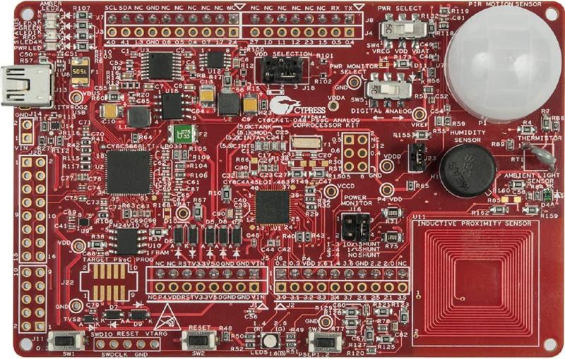 Cypress CY8CKIT-048 Analog Coprocessor Pioneer Kit - Arduino Compatible Dev Board