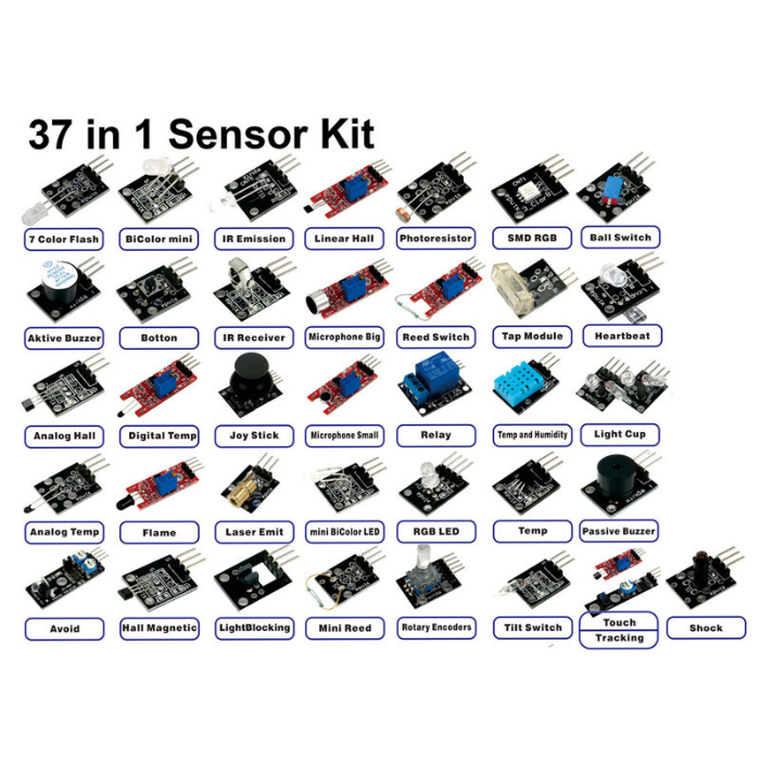 37 in 1 Sensors Kit for Arduino