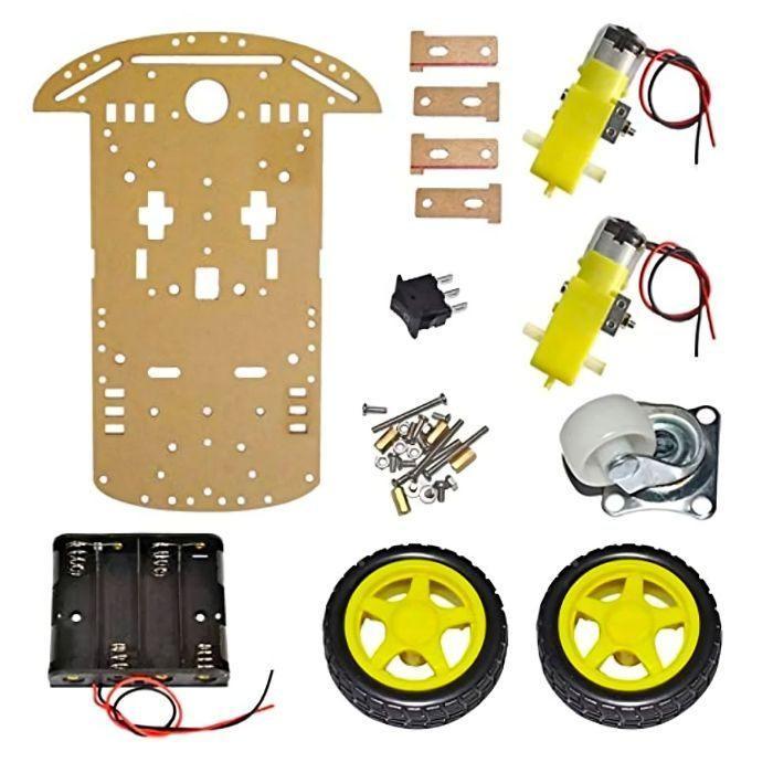 Arduino UNO DIY Line Follower Kit compatible