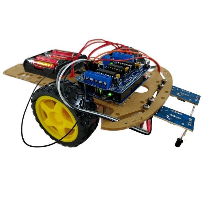 Arduino UNO DIY Line Follower Kit compatible